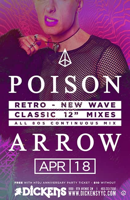 Poison Arrow: Retro New Wave Night