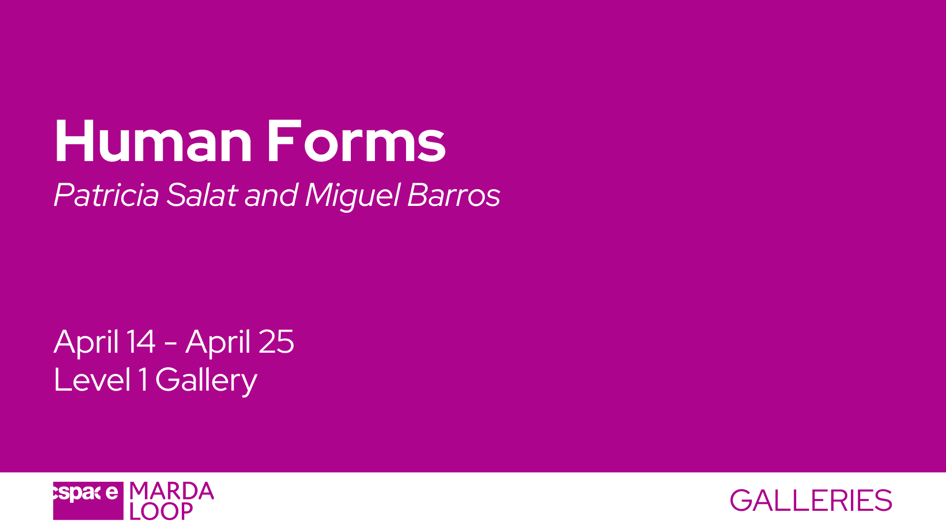 Hallway Gallery: Human Forms by Patricia Salat and Miguel Barros