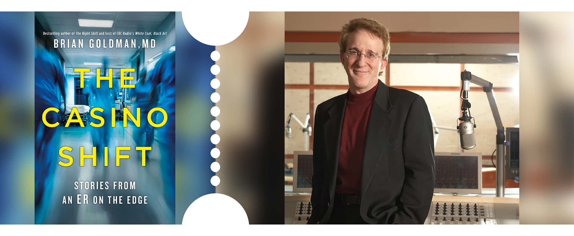 Wordfest presents Dr. Brian Goldman: The Casino Shift