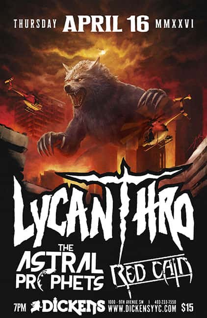 Lycanthro with The Astral Prophets & Red Cat