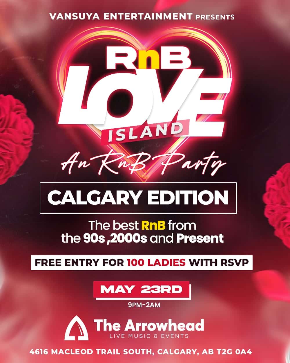 RnB Love Island Calgary