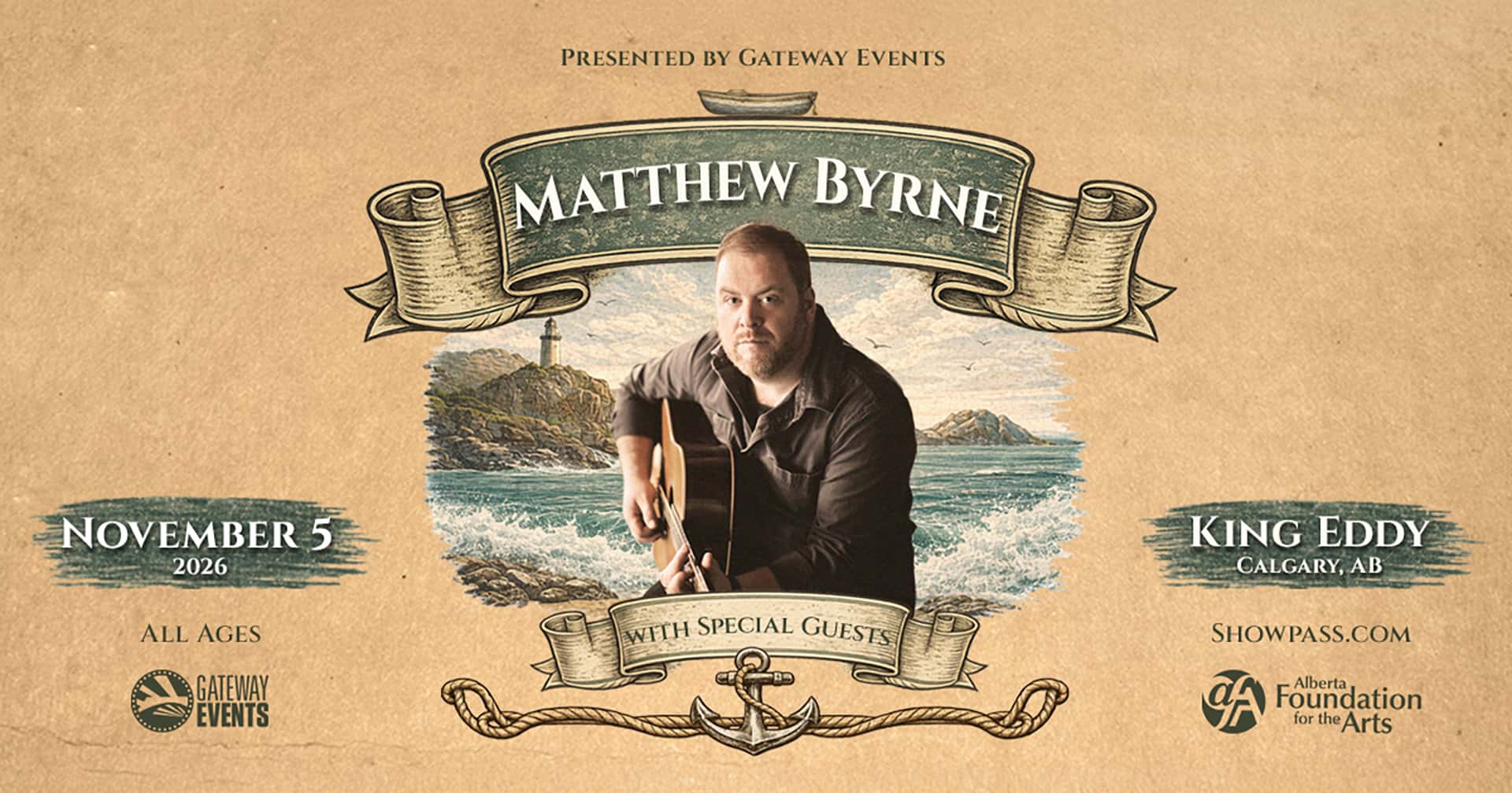 Gateway Events Presents: Matthew Byrne