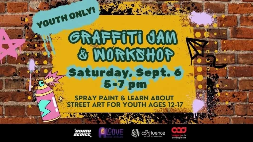 Youth Only Graffiti Jam & Workshop (12-17 years)