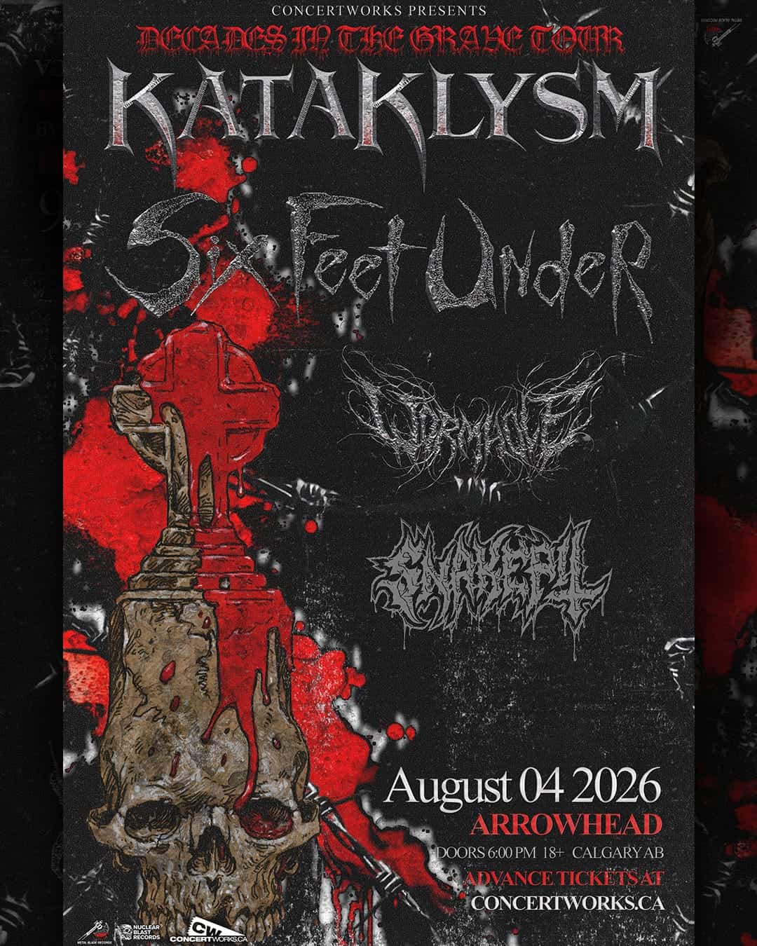 Kataklysm & Six Feet Under