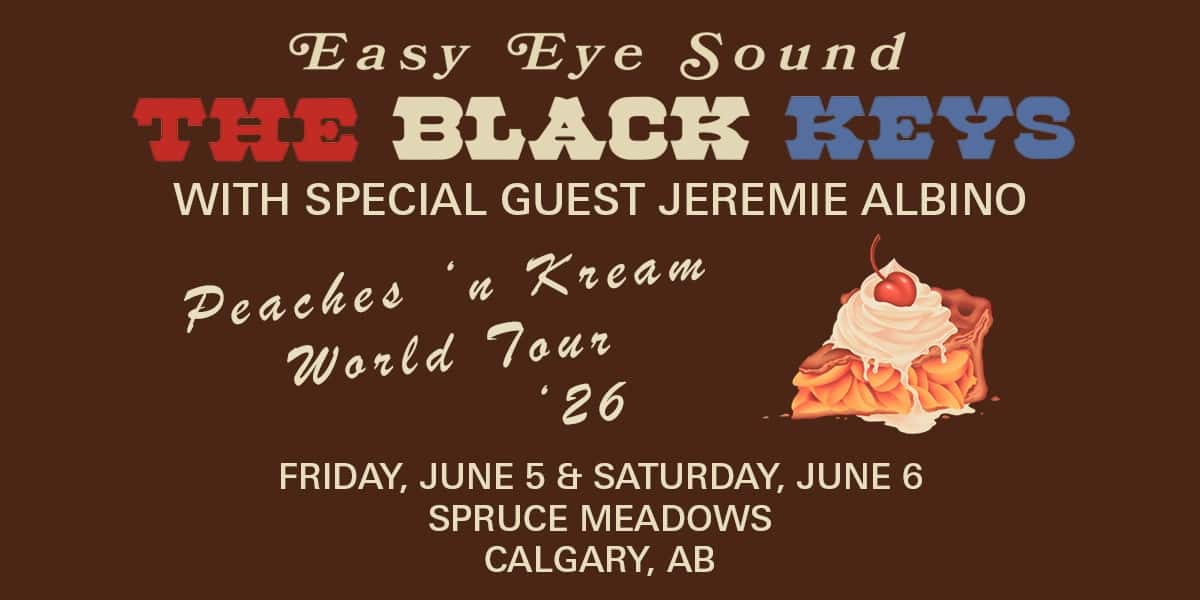 The Black Keys — Peaches 'N Kream World Tour