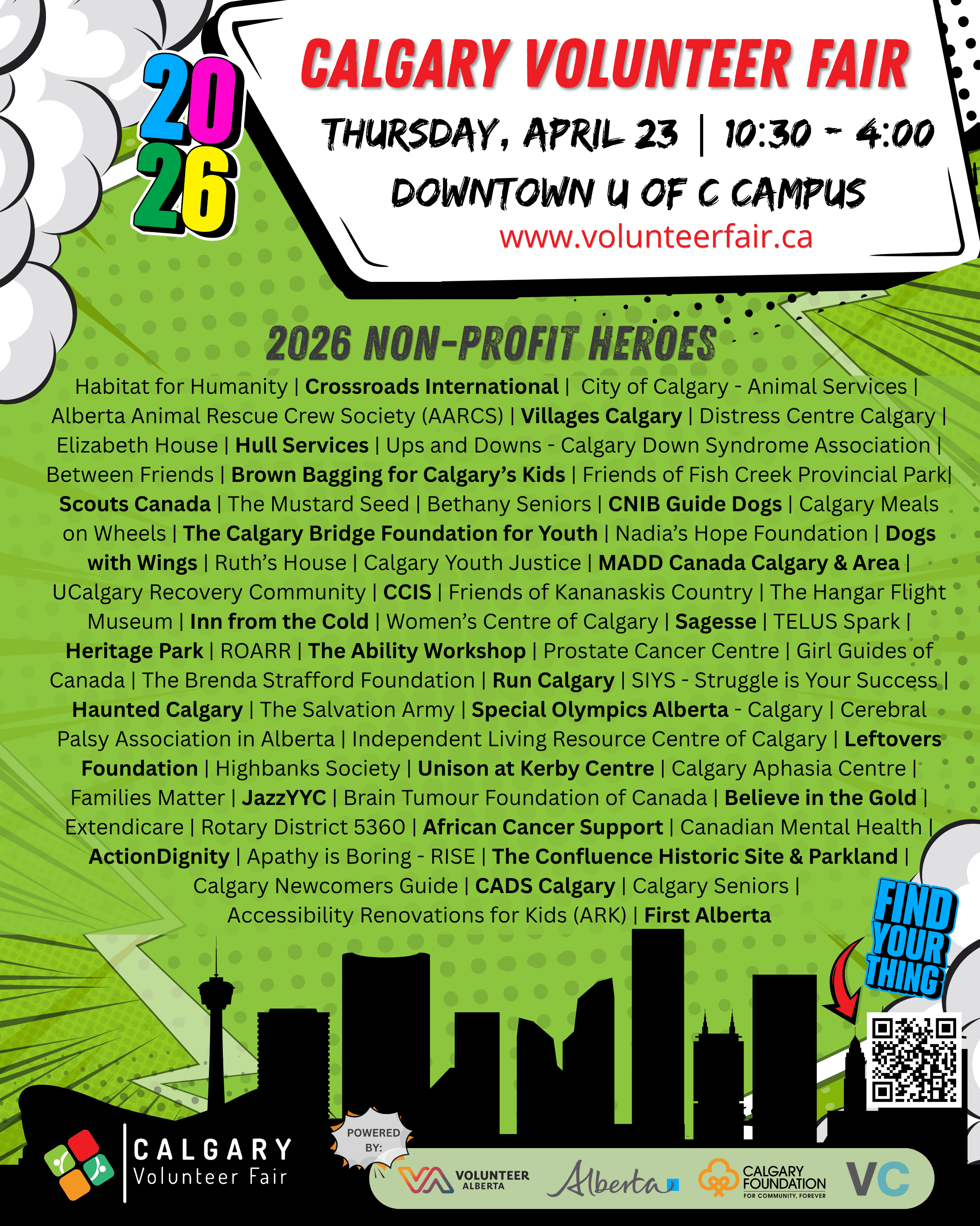 Calgary Volunteer Fair 2026