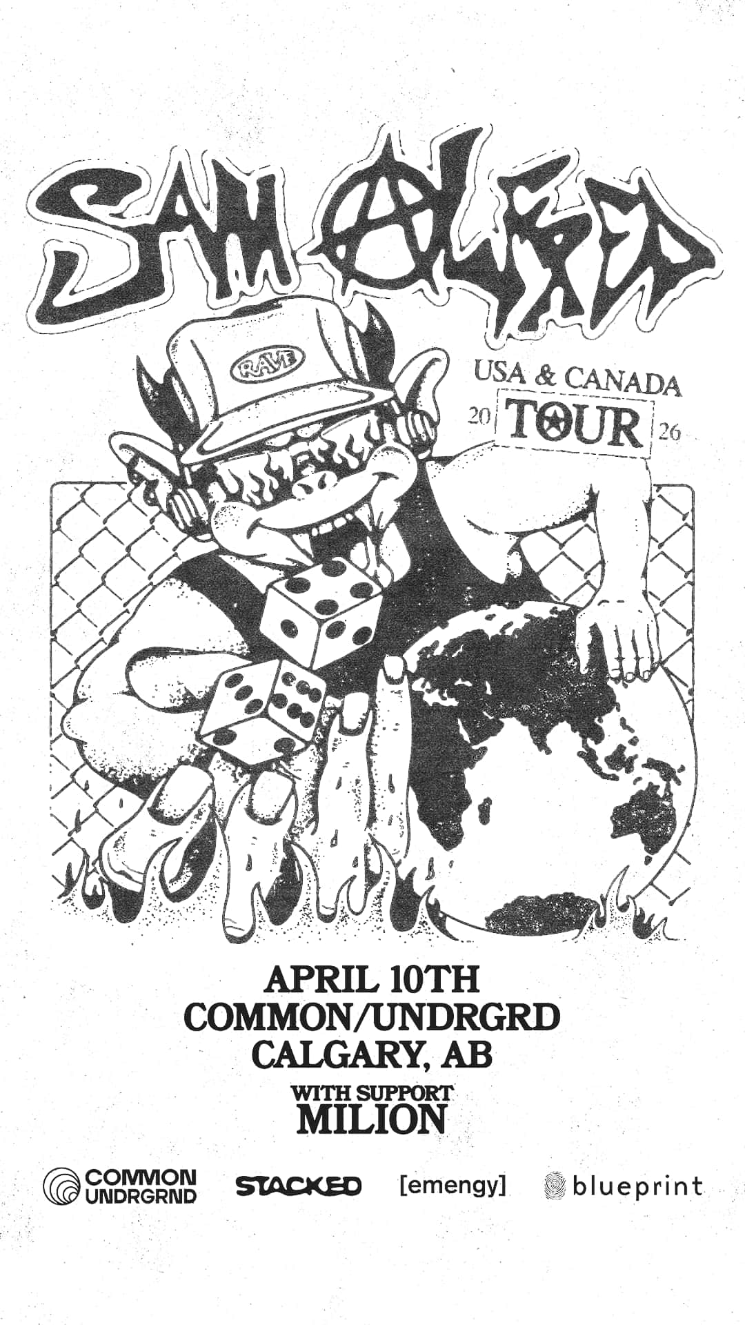 Stacked pres. Sam Alfred w/ Milion @ Common/UNDRGRD